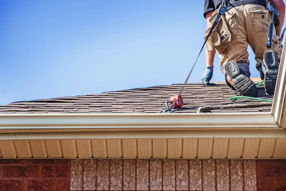 Strong Arm Roofing project — job site