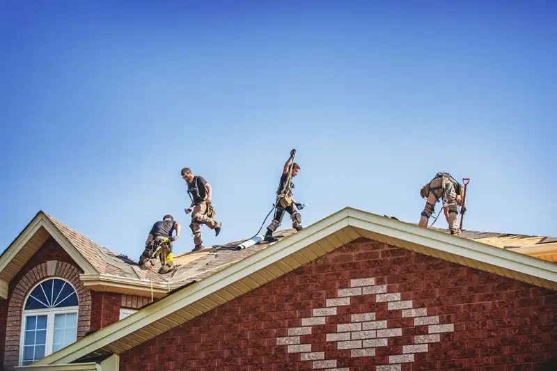 A completed roof by Strong Arm Roofing
