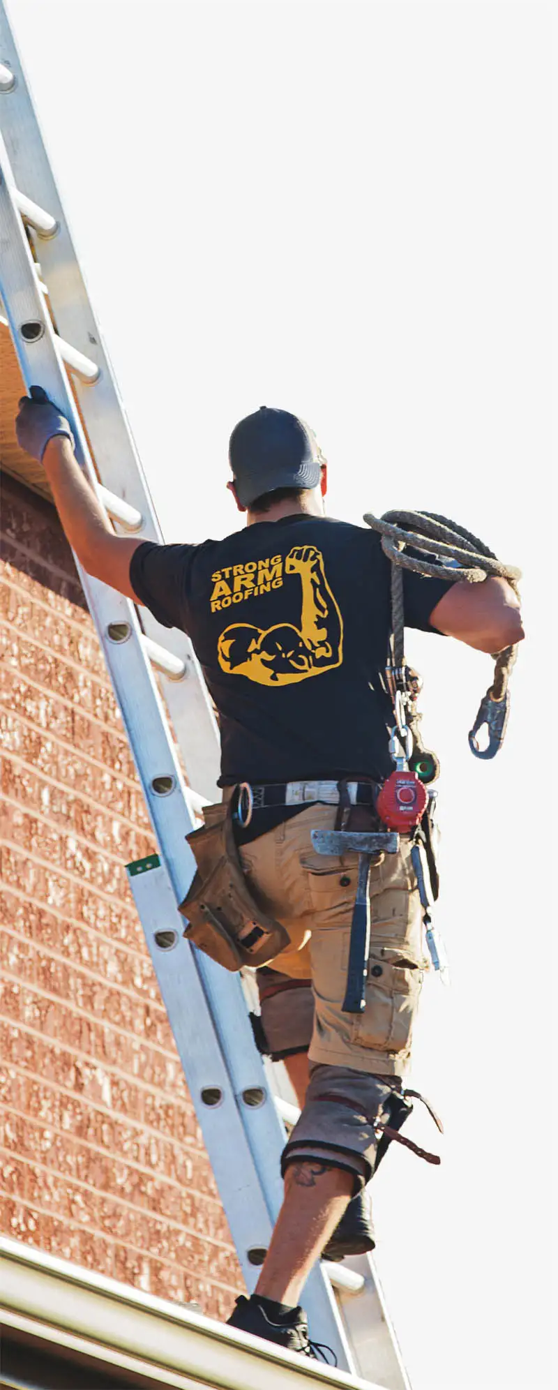 Strong Arm Roofing shingle detail work